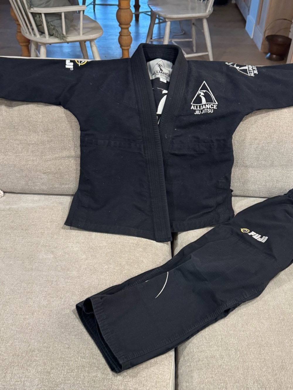 Kids Black Jiu-Jitsu Gi - Youth Martial Arts Uniform